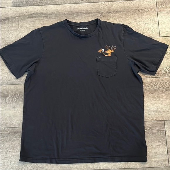 Travis Mathew Men's Black Graphic T-Shirt XXL - Picture 2 of 5